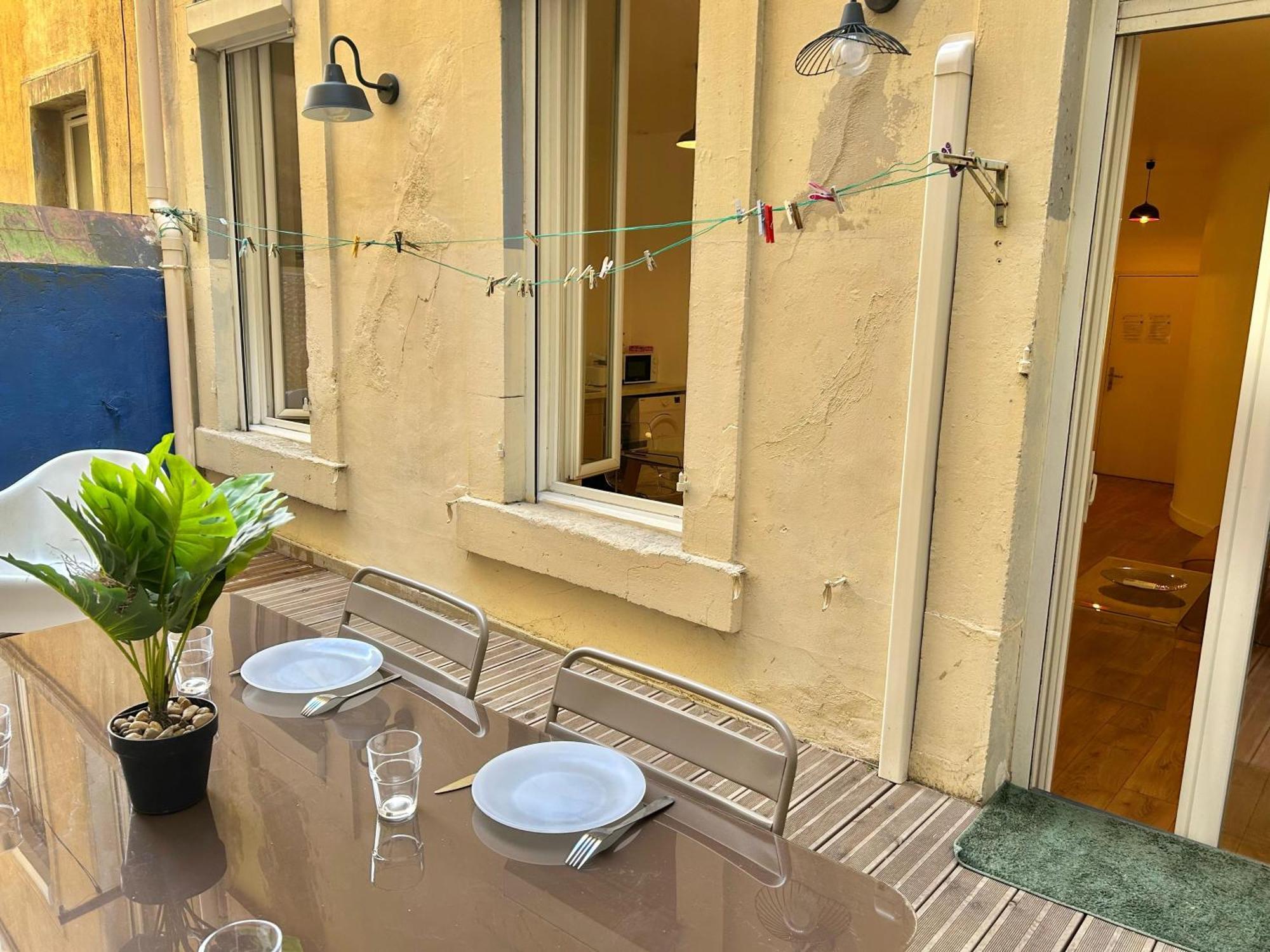 Chez Marie Et Romain- Appartement De Charme Au Coeur De La Joliette Proche Panier Centre Ville 마르세유 외부 사진